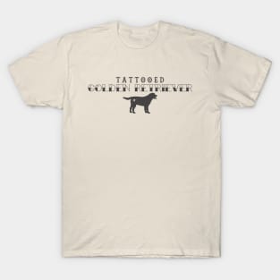 Tattooed Golden Retreiver T-Shirt